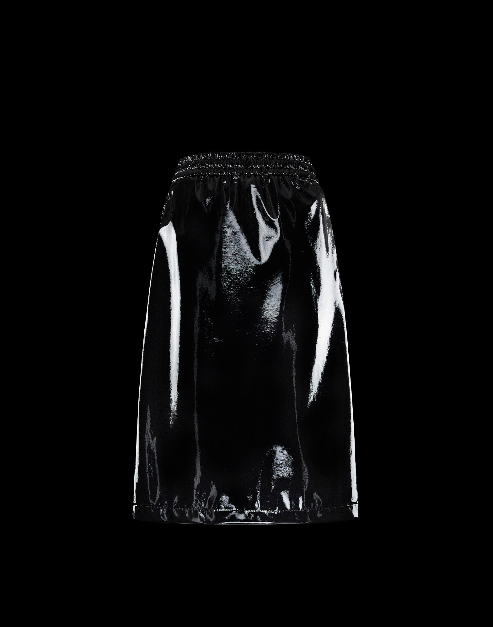 Moncler Black Shorts In Black