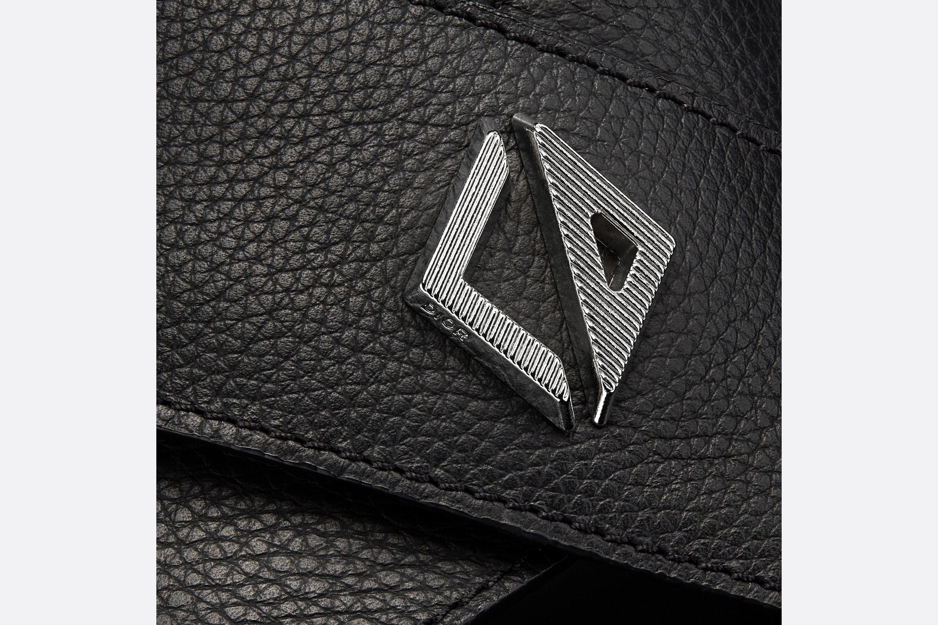 Dior Logo Sandals In Black
