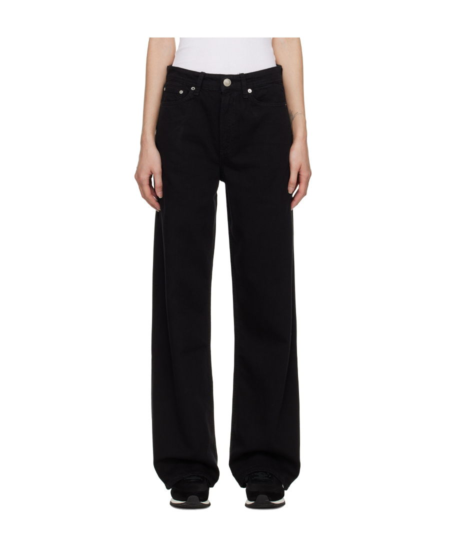 Rag & Bone Logan Wide-leg Trousers In Black
