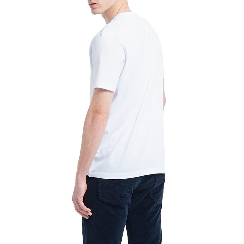 PAUL & SHARK LOGO T-SHIRT WITH ROUND NECK PATTERN