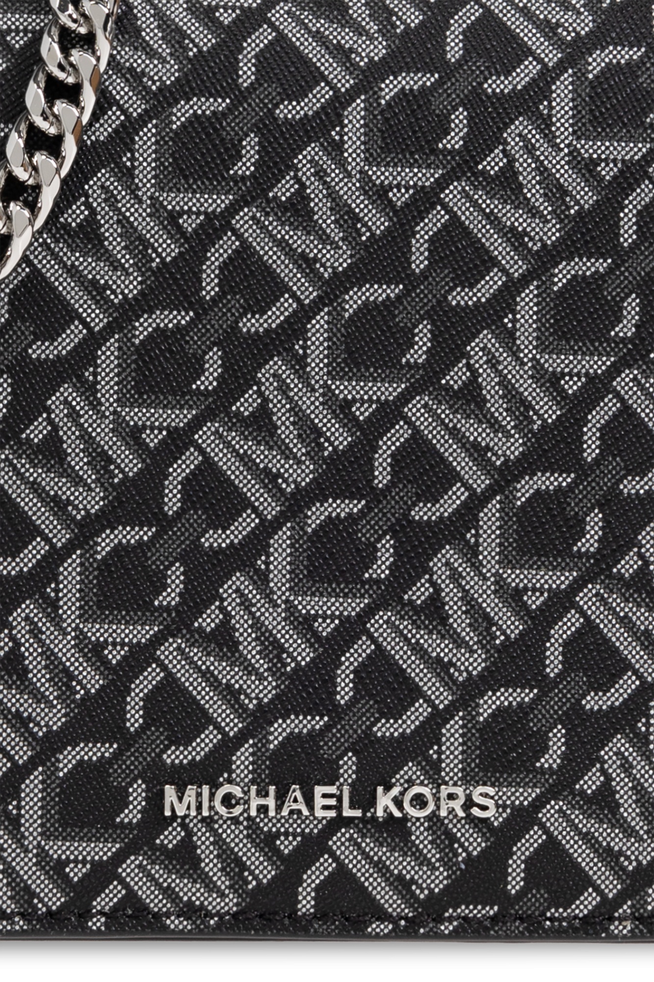 Michael Michael Kors Jet Set Schultertasche In Black