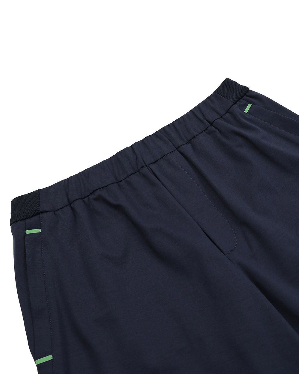 Prada Logo Detail Shorts In Black