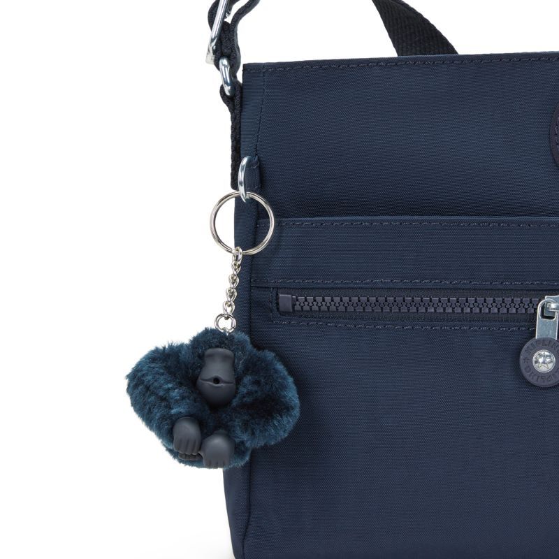 Kipling Logo Shoulder Bag In Blue