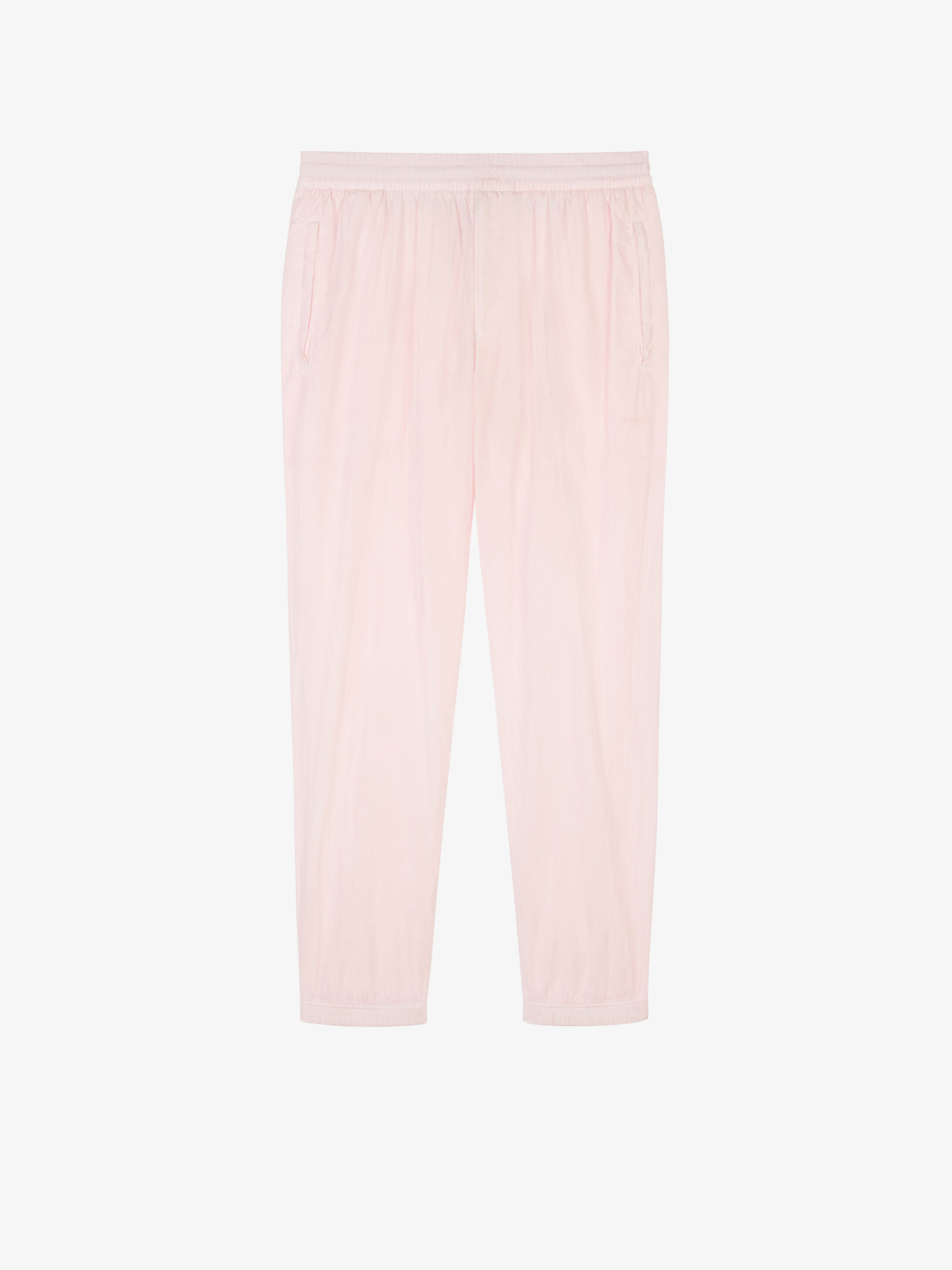 Givenchy Logo-embroidered Shell Track Pants In Pink