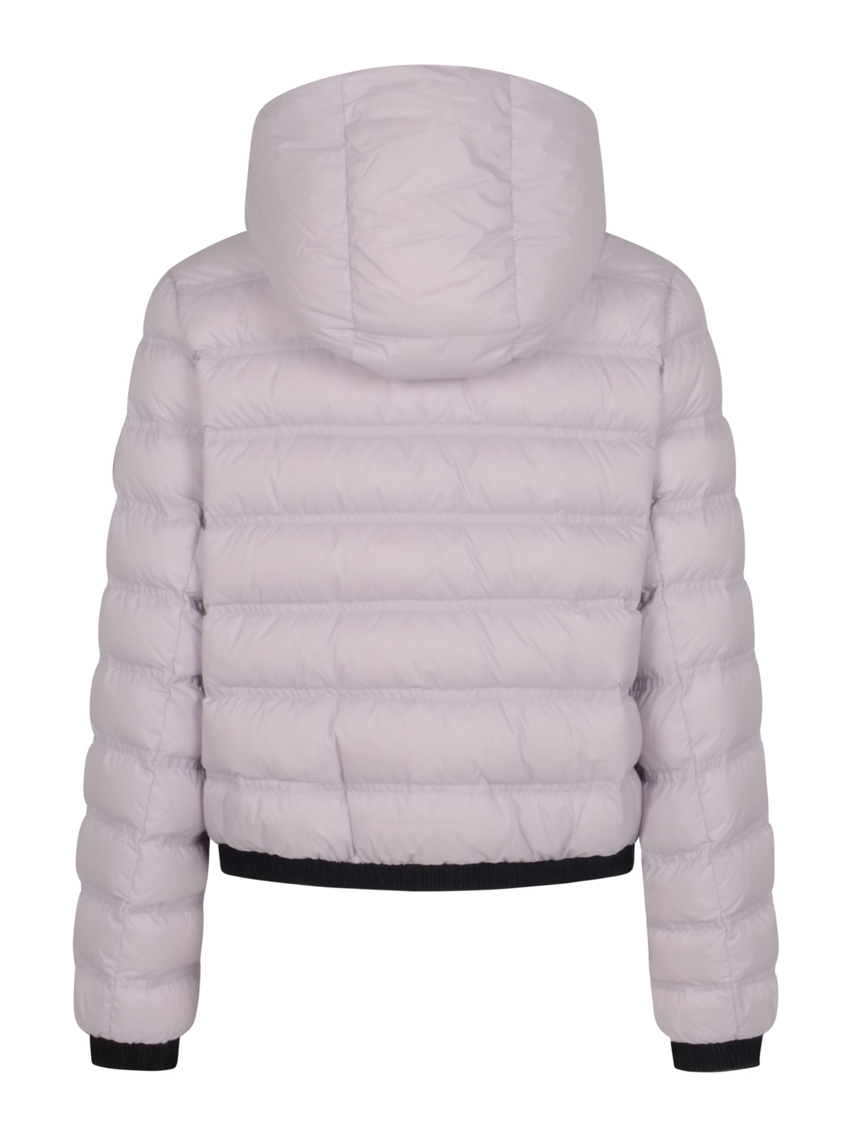 Moncler Long Sleeve Cotton Coat In Pink