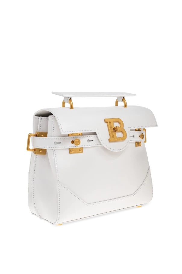 Balmain B Buzz 23 Handbag In White