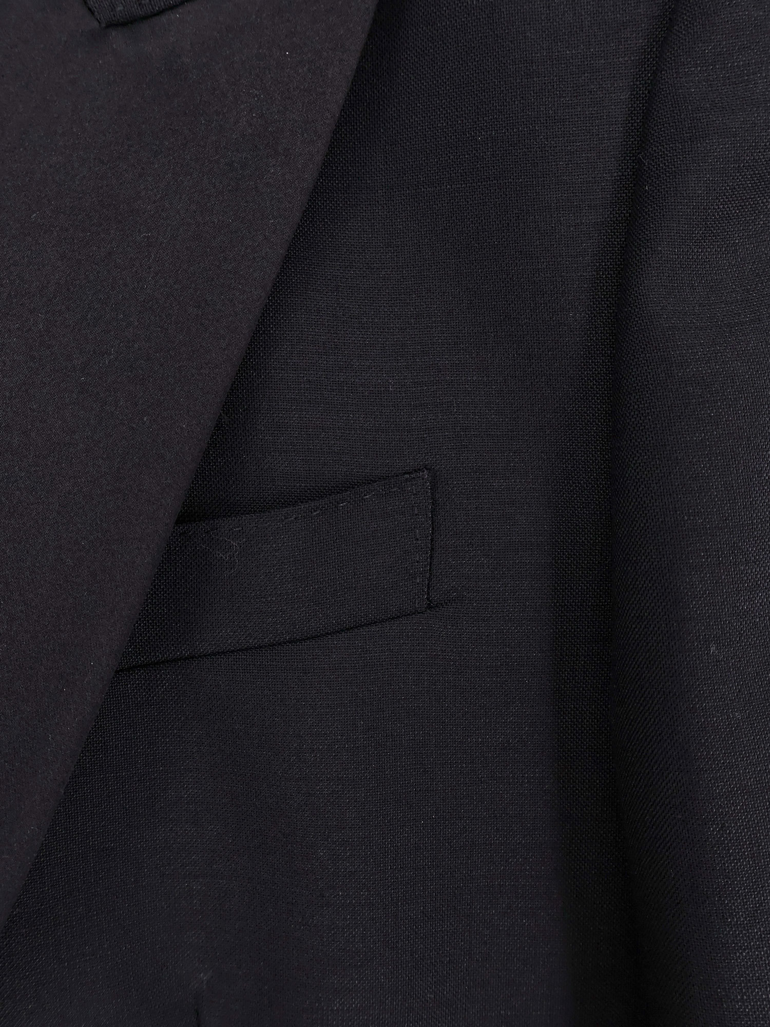Shop Gucci Satin-trim Suit In Black