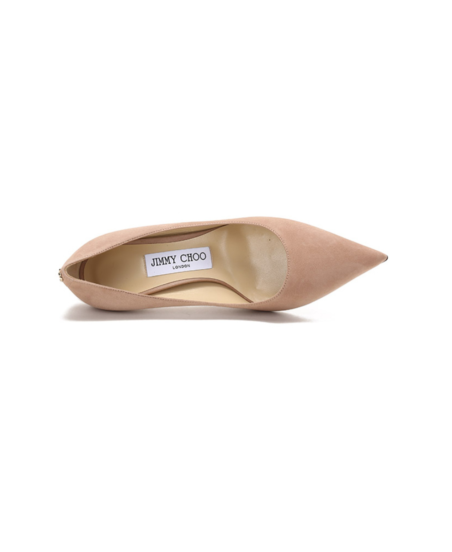 Jimmy Choo Pointed High Heels In Brown