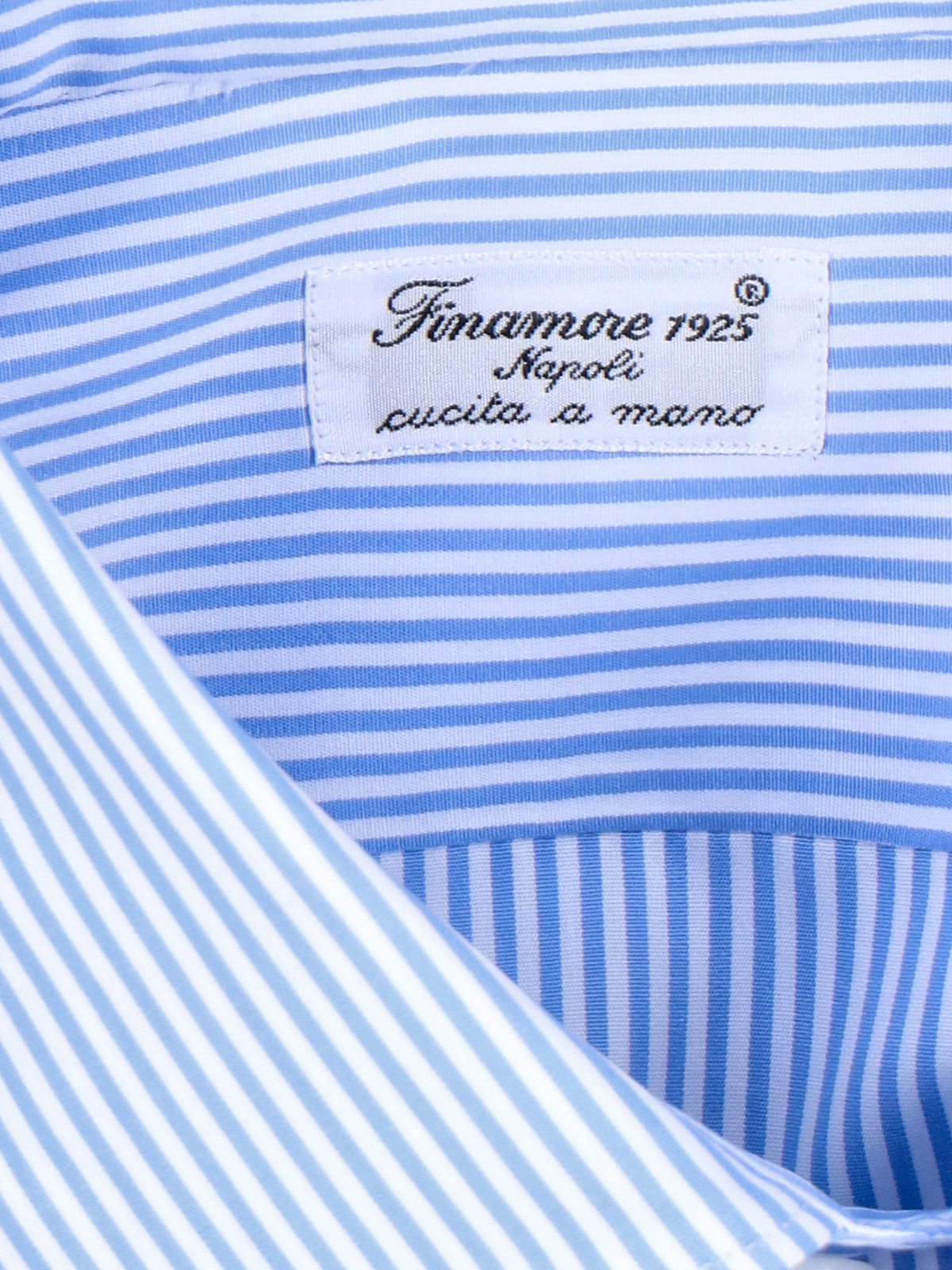 FINAMORE 1925 NAPOLI LAPEL LONG-SLEEVED SHIRT