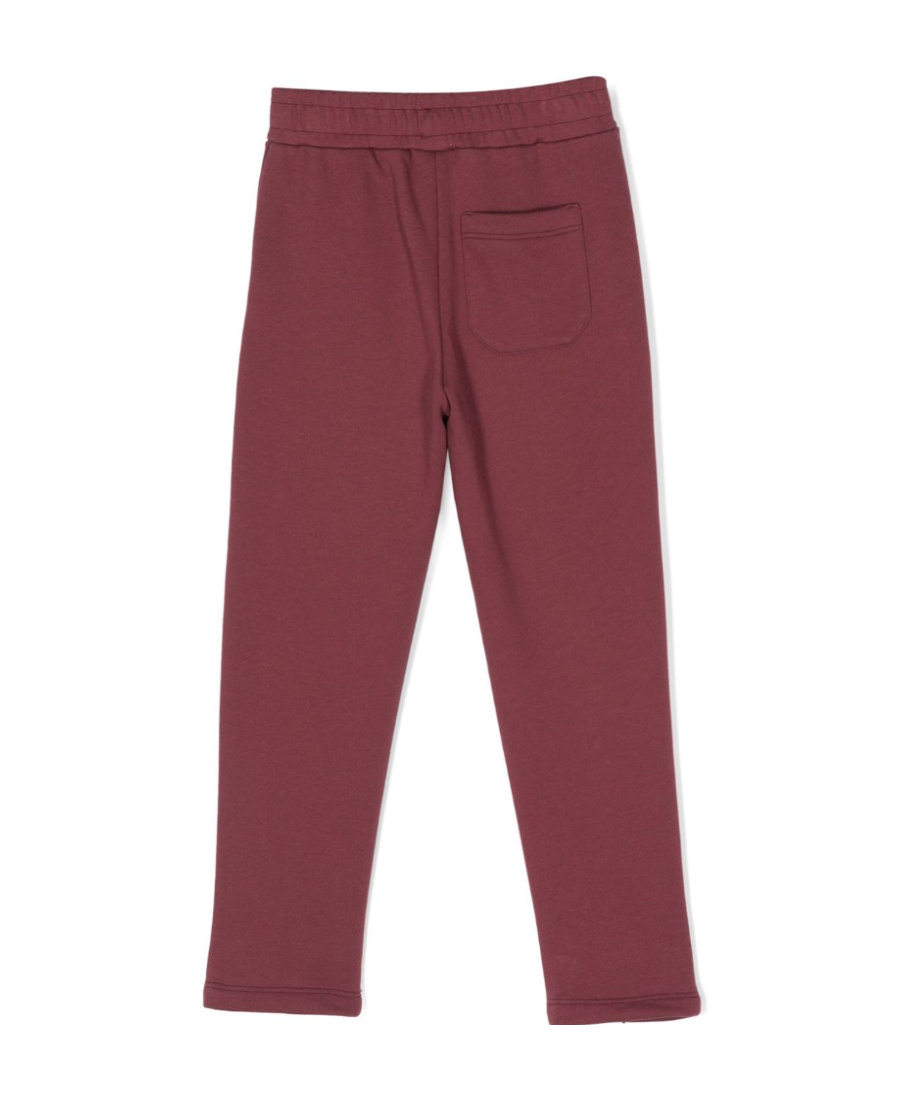 Golden Goose Star-print Cotton-jersey Track Pants In Red