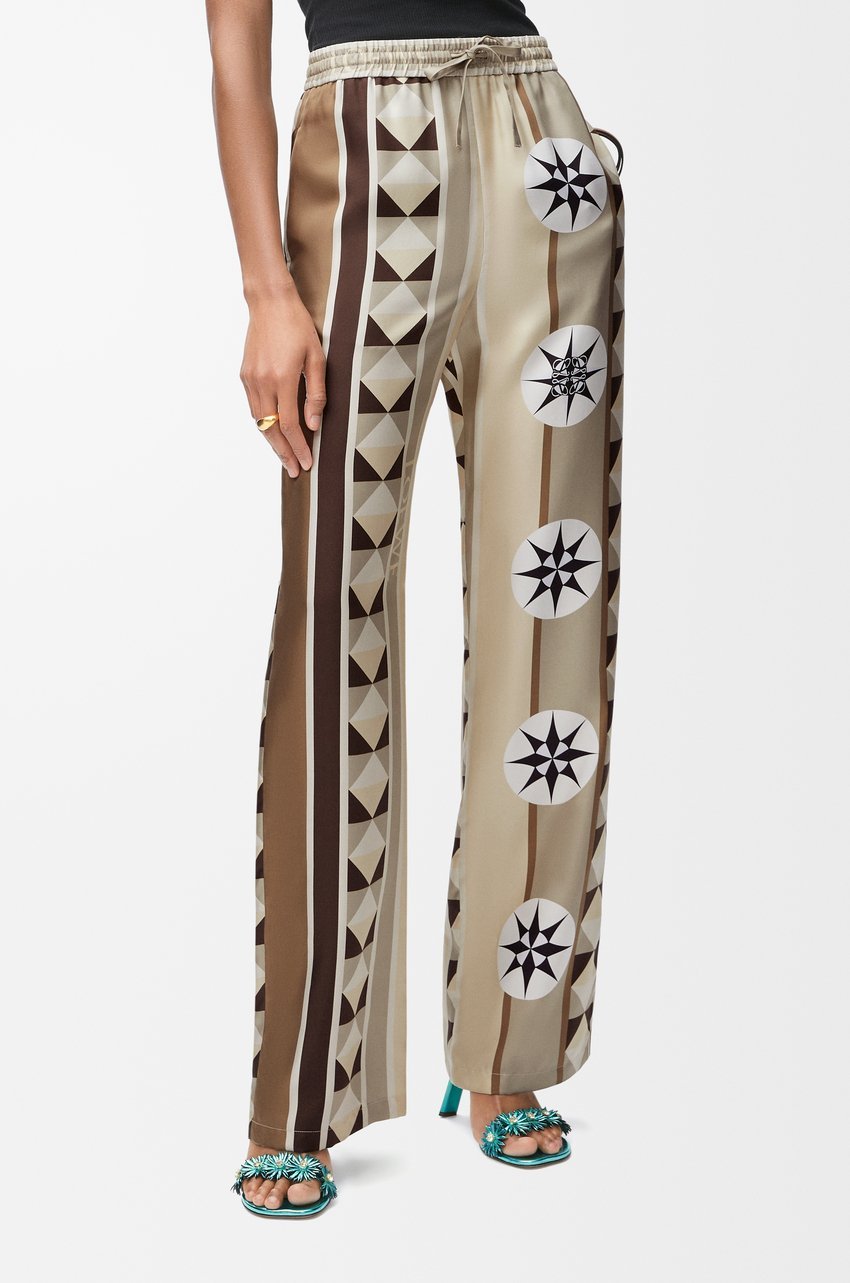 LOEWE PYJAMA TROUSERS IN SILK