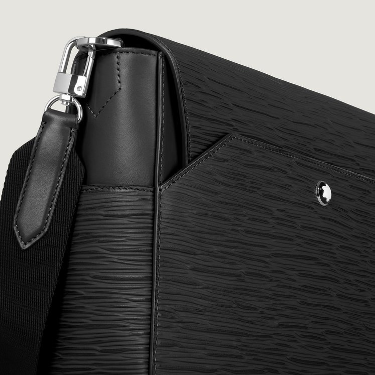 Montblanc 4810 Messenger Bag In Black