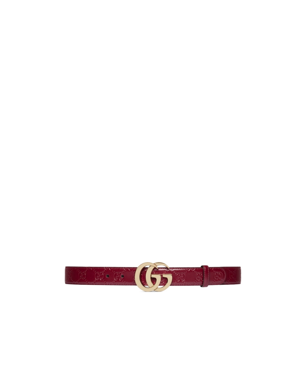 Gucci Gg Milano Series Belts In Red