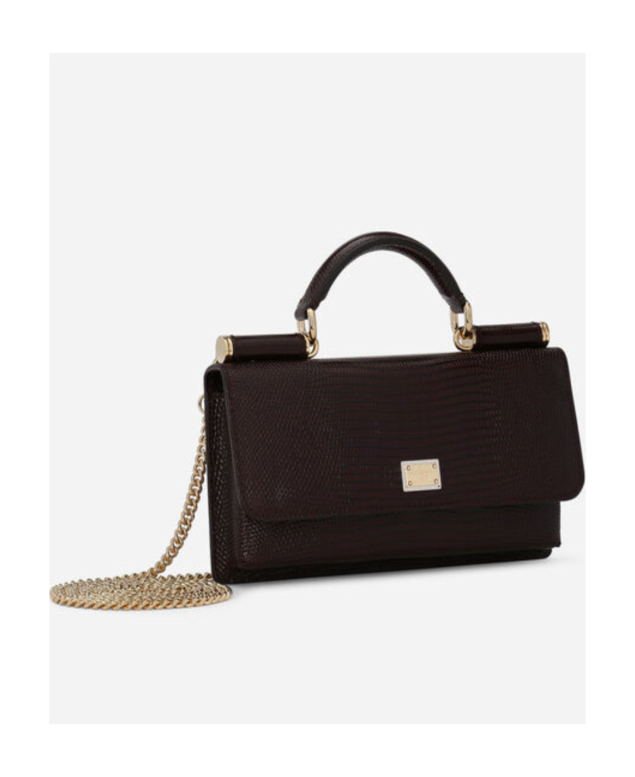 Dolce & Gabbana Mini Sicily Leather Bag