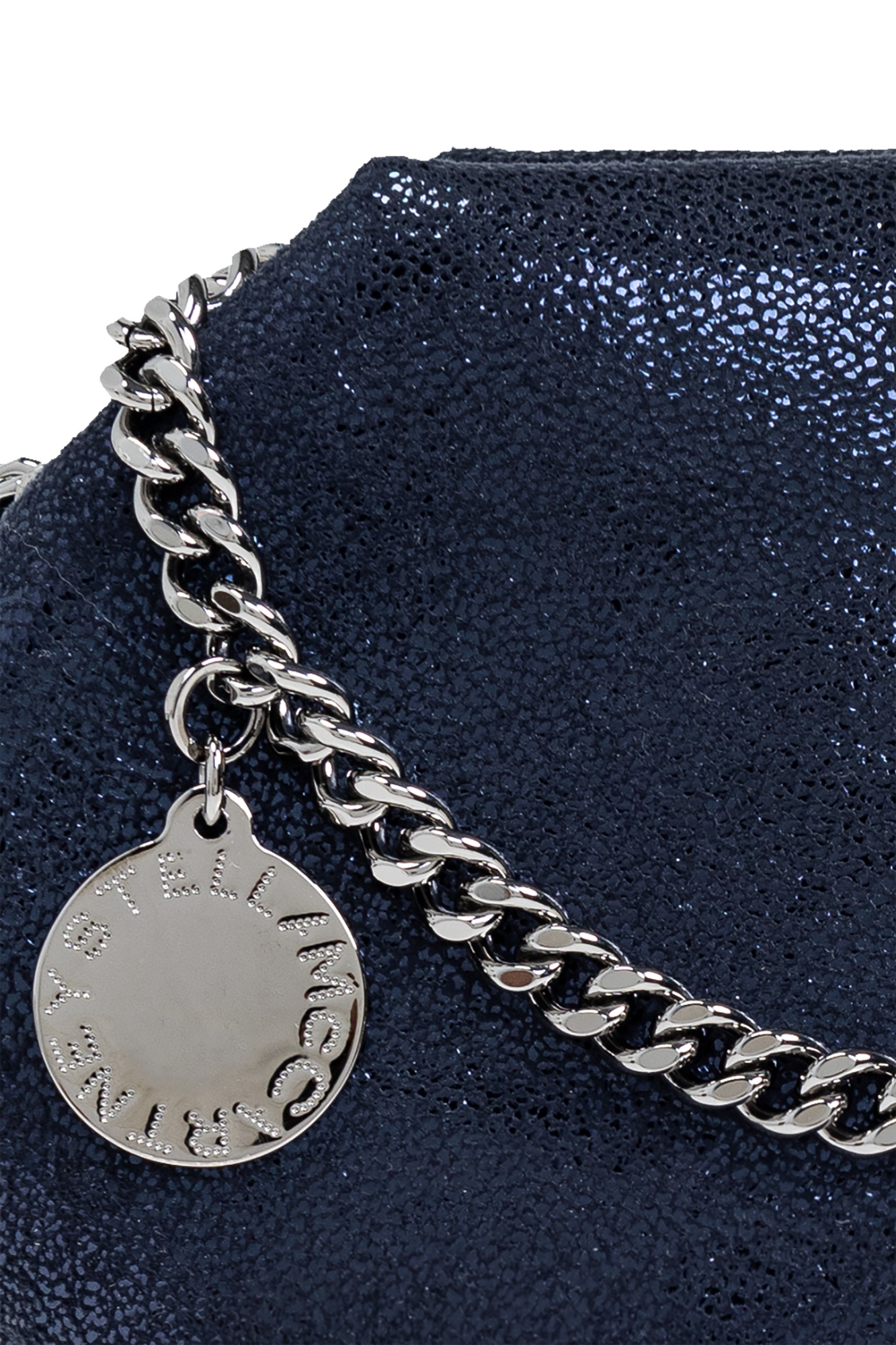 Stella Mccartney Double Strap Shoulder Bag In Black