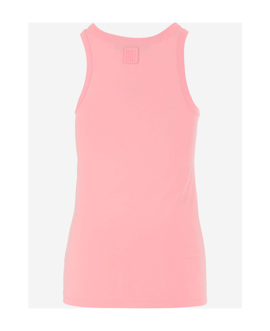 RAF SIMONS LOGO ROUND-NECKED VEST 