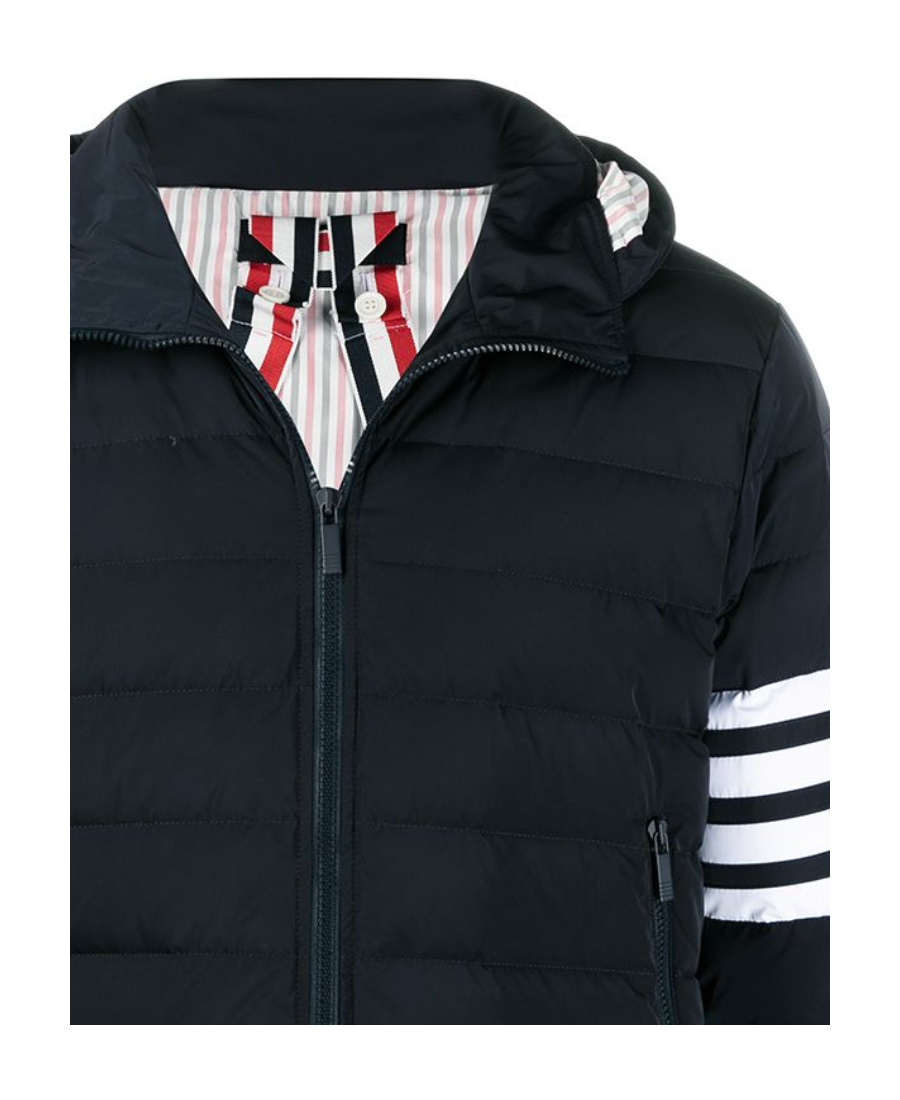Thom Browne 4-bar Stripe Padded Jacket In Black