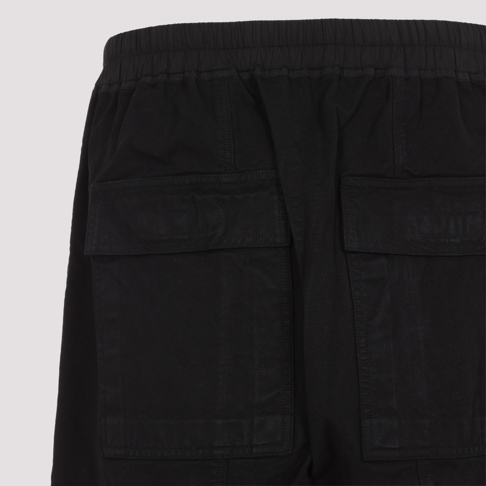 Shop Rick Owens Drkshdw Drawstring Pods Shorts In Black