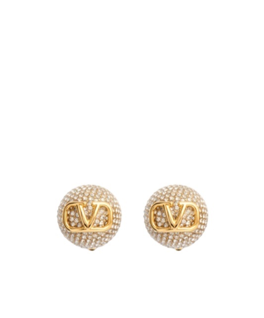 Valentino Garavani Logo Earrings