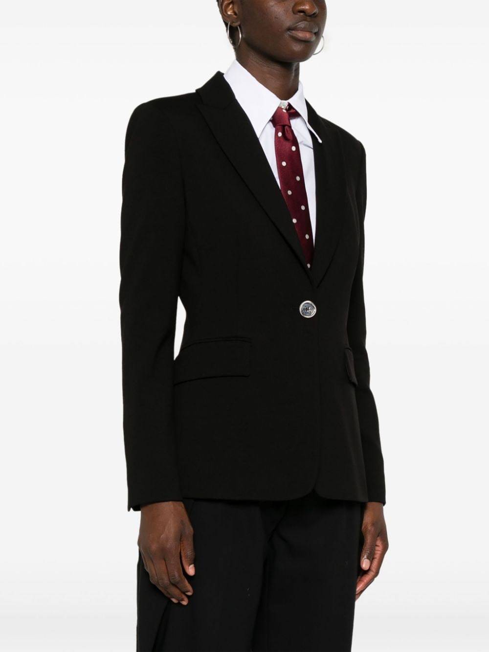 Shop Pinko Signum Blazer In Black