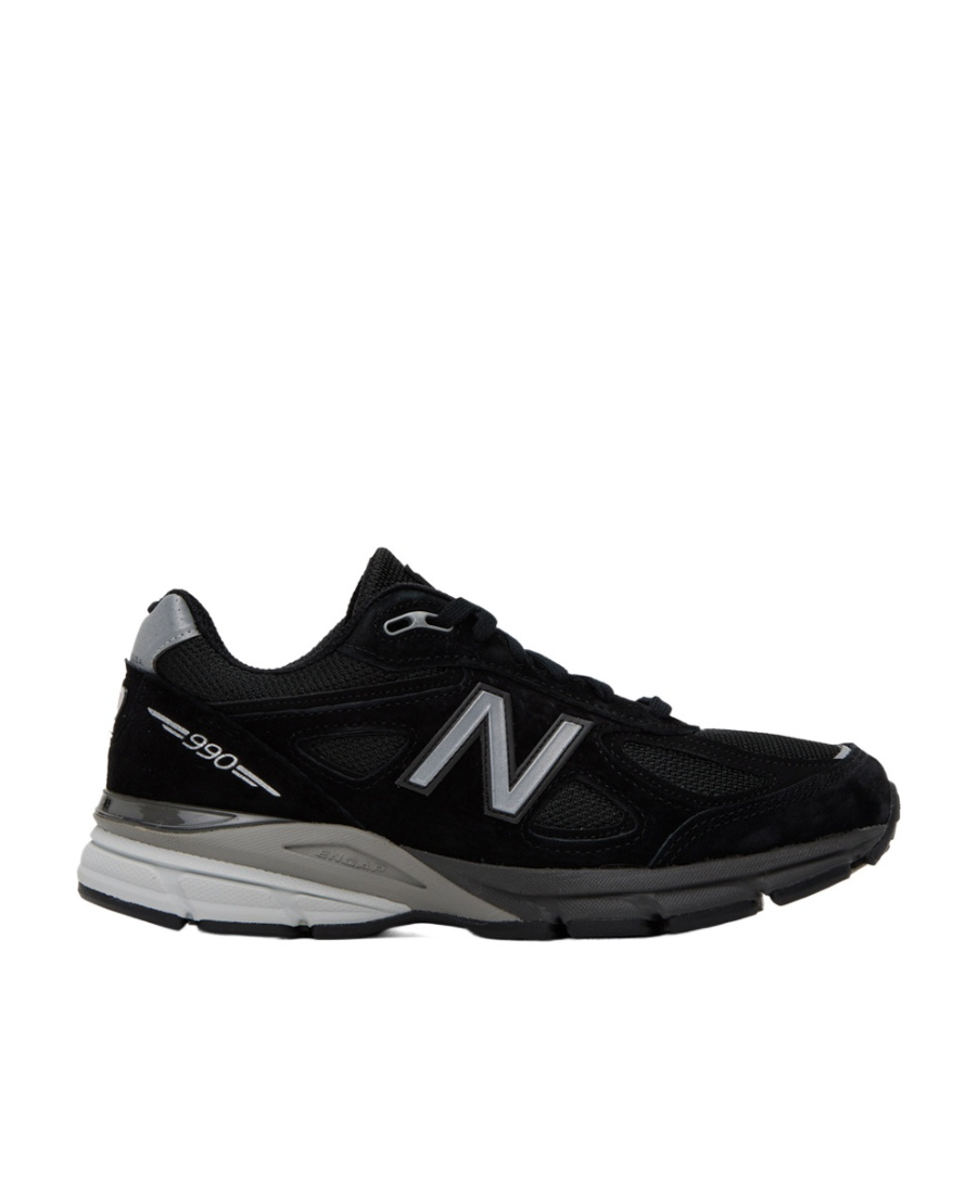 New Balance Made In Usa 990v4 'black/silver' Sneakers