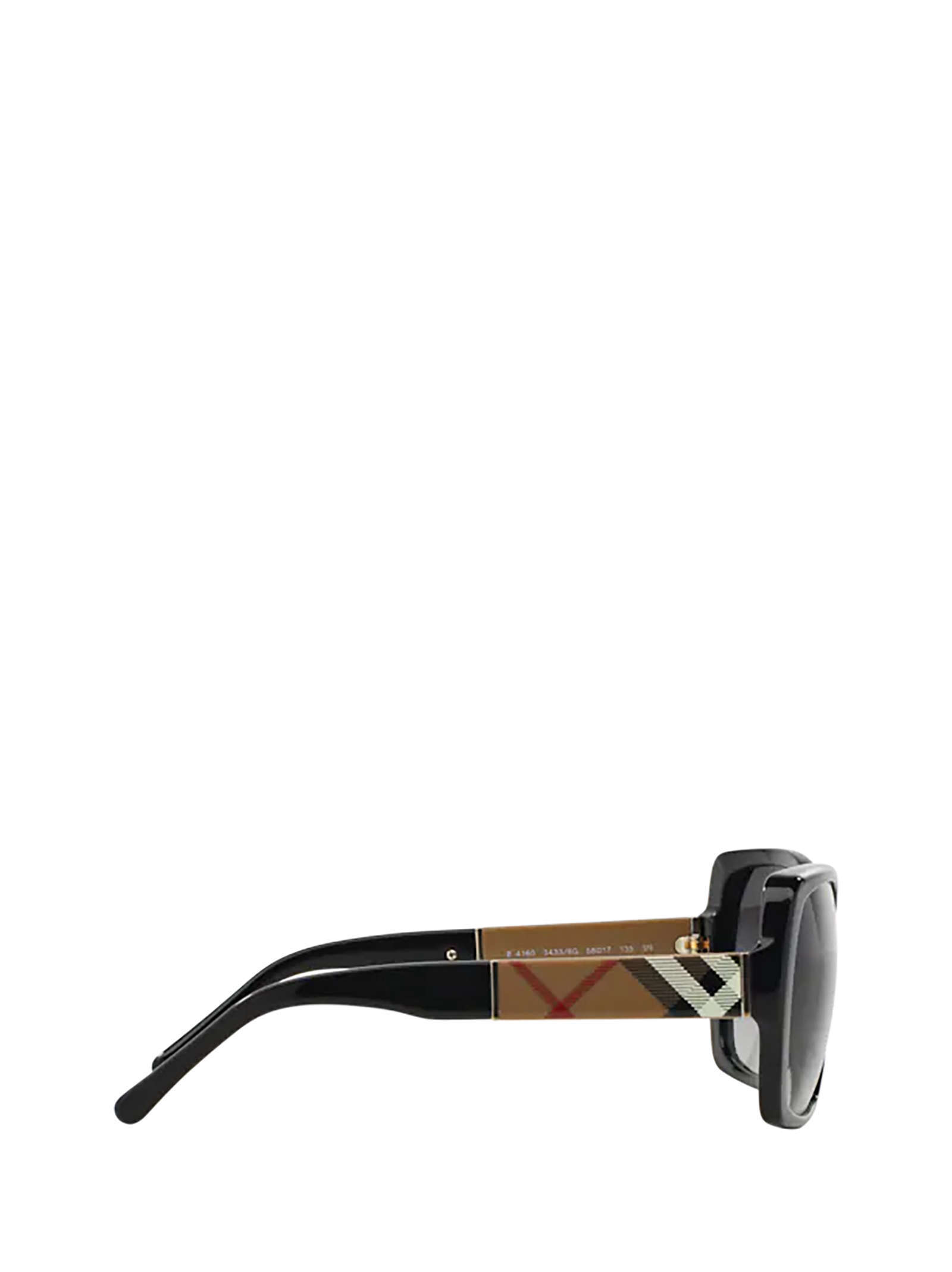 Burberry Eyewear Square Frame Sunglasses In Black