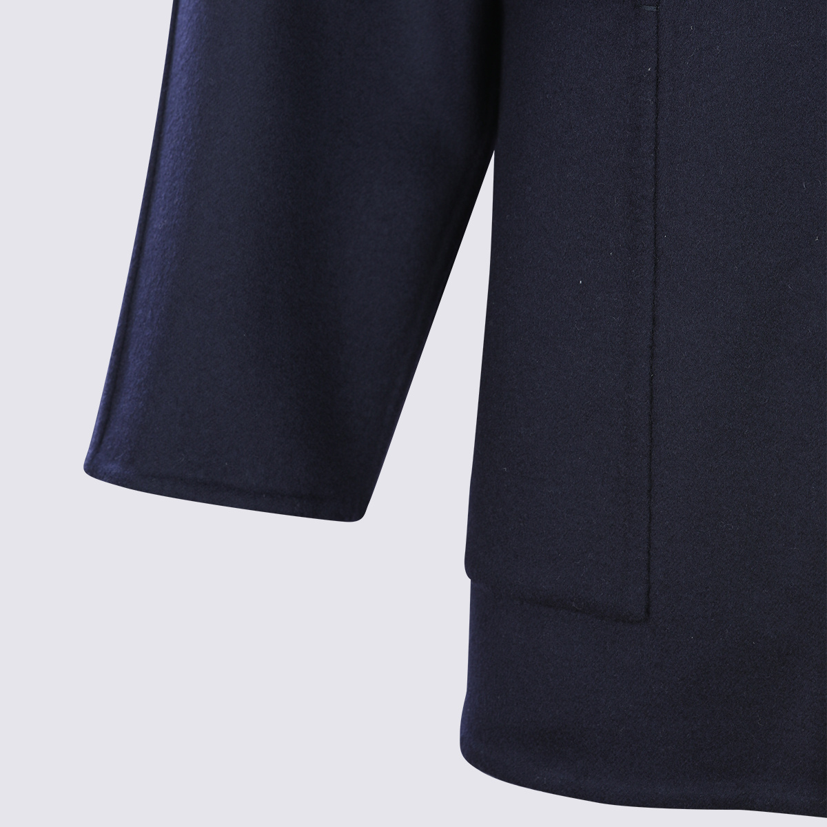 Bottega Veneta Long Sleeve Coat In Black