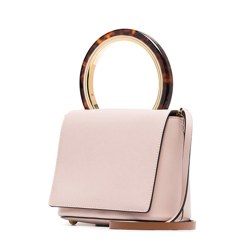 Marni Logo Handbag In Nude