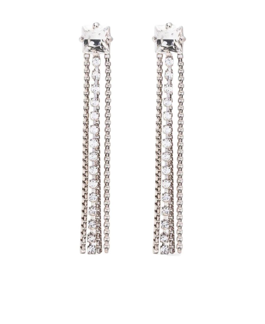 Miu Miu Fringe Drop Earrings