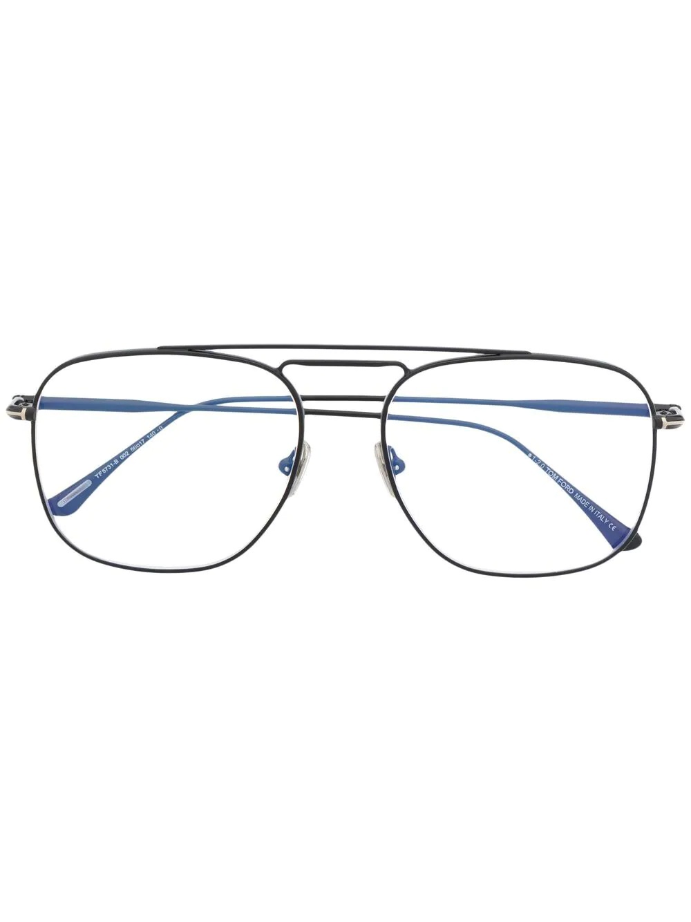 Tom Ford Ft5731b Aviator-frame Glasses In Gray