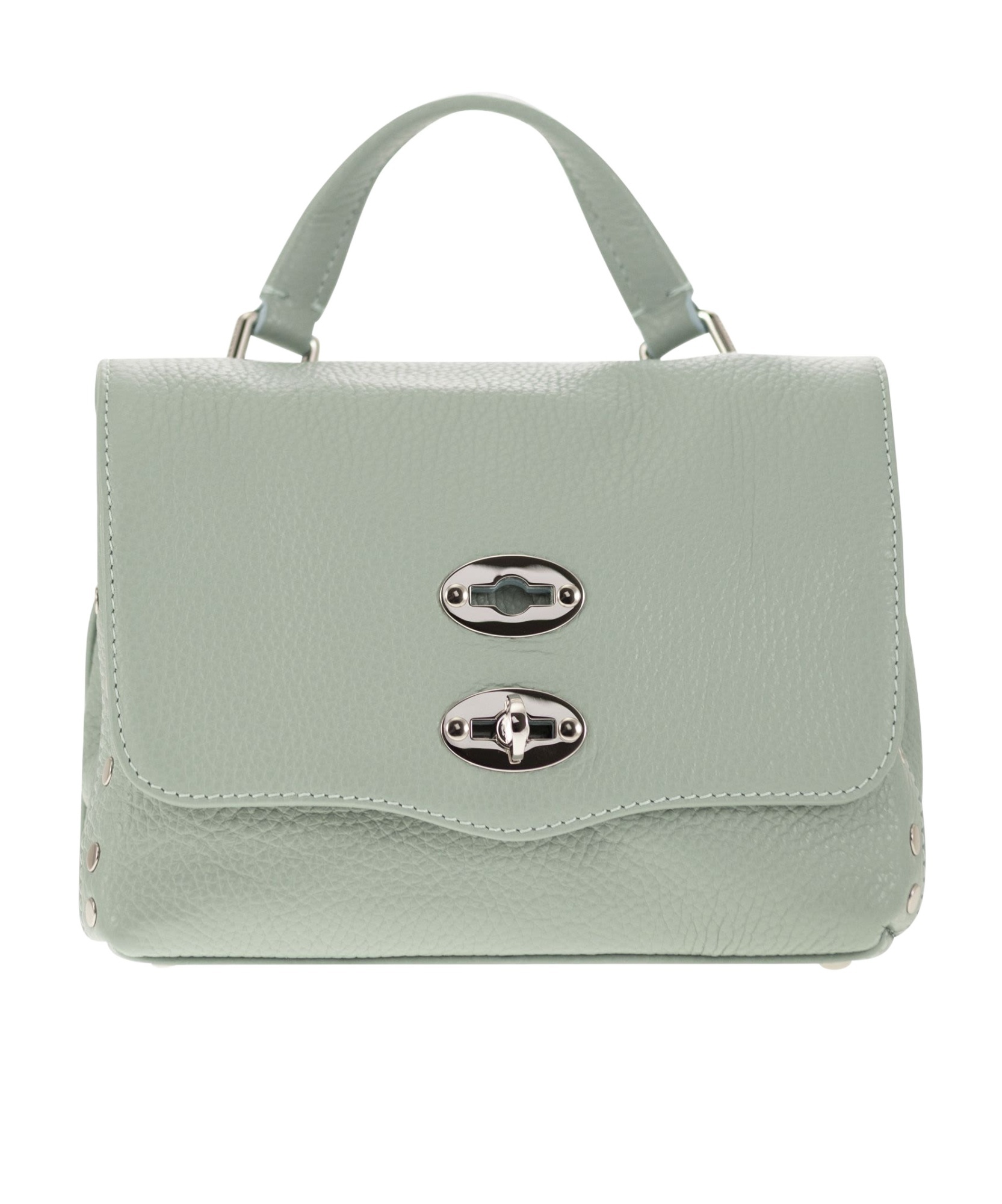 Zanellato Flip Shoulder Bag In Green