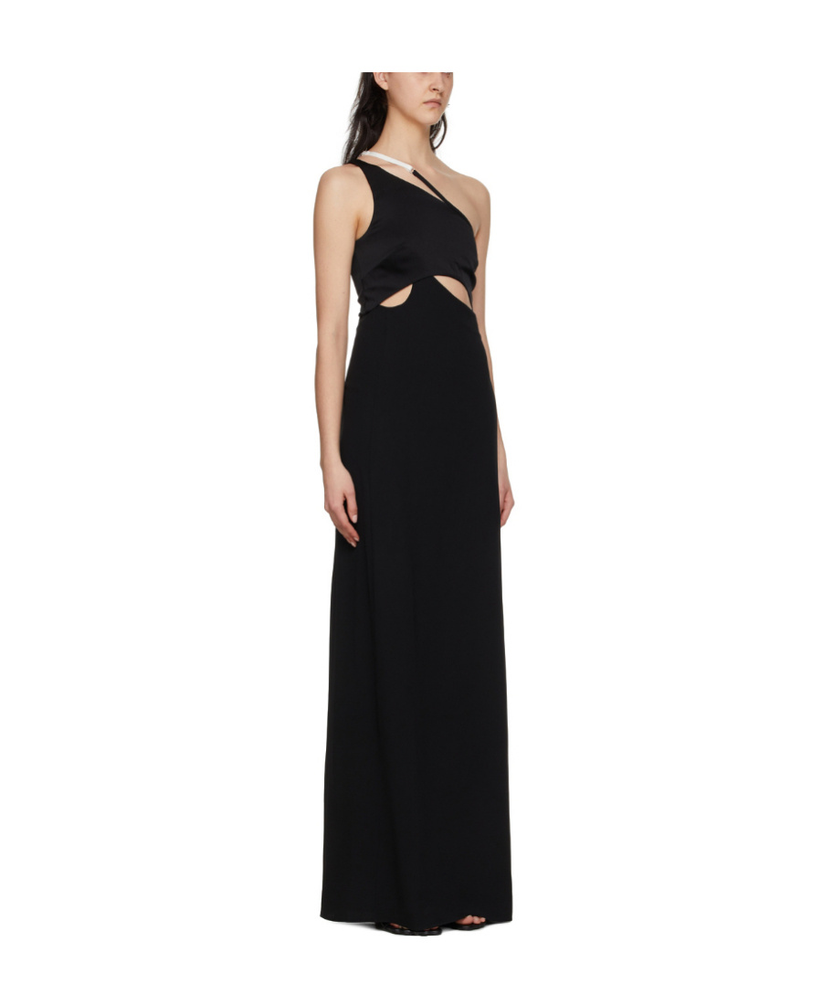 Givenchy One-shoulder Cut Dress Dress In Black
