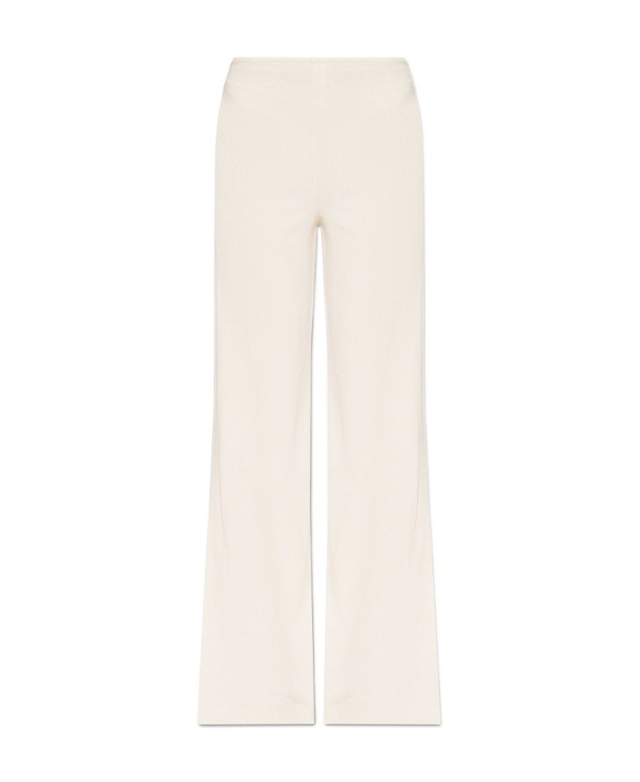 Jacquemus Straight-leg Trousers In White