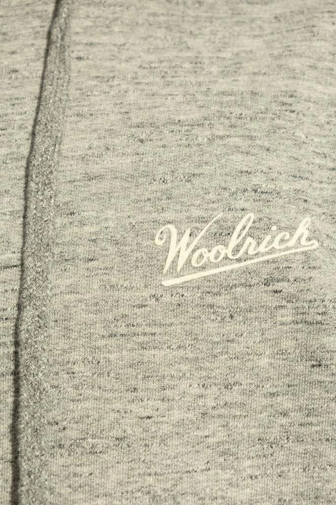 Woolrich Mouline Full-zip Hoodie In Neutral