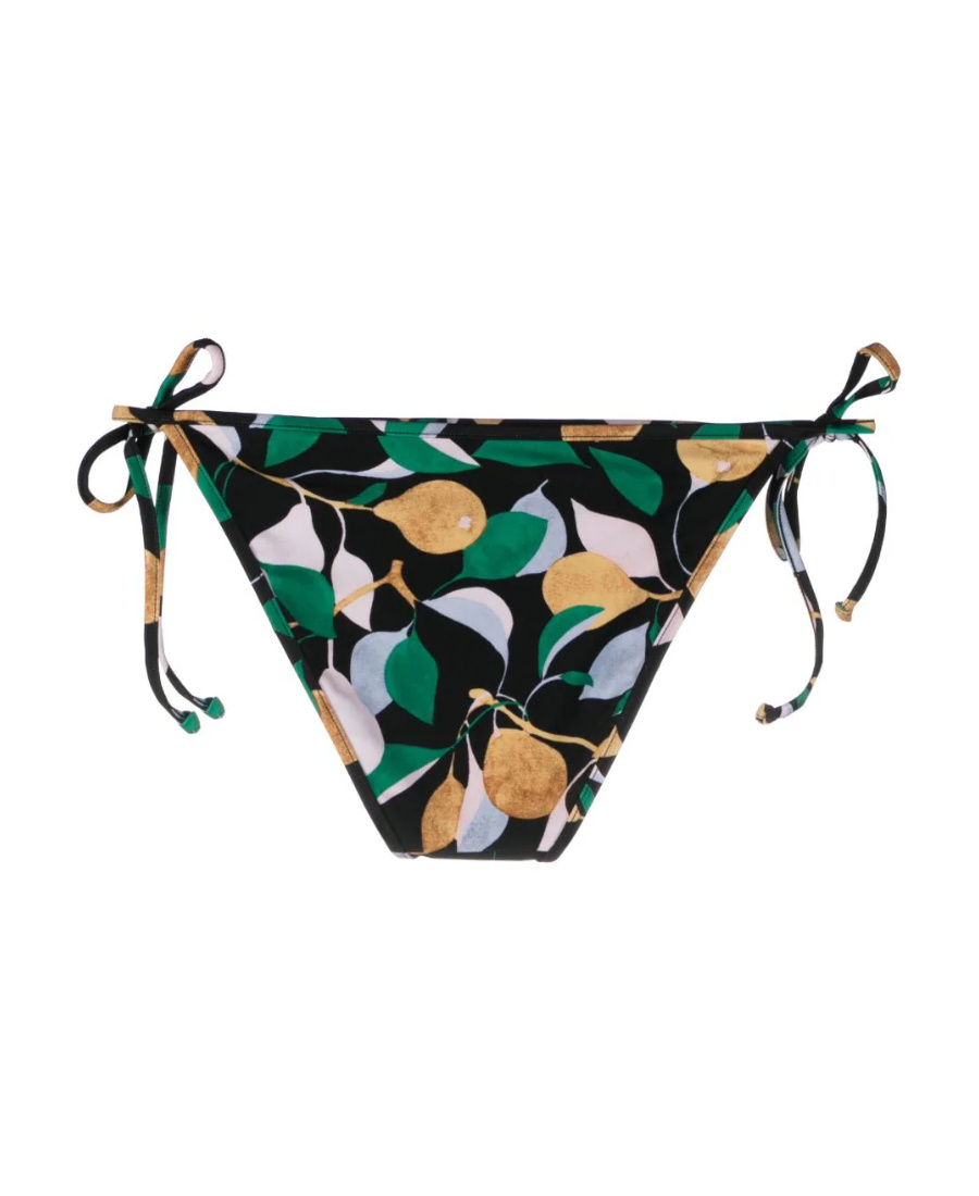 La Doublej Printed Bikini Briefs In Multicolor