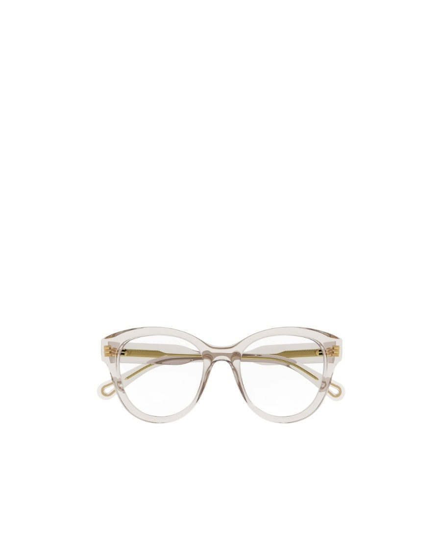 Chloé Eyewear Rectangular Frame Glasses In White