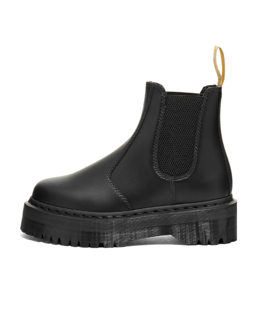 Dr. Martens' Logo Boots In Black