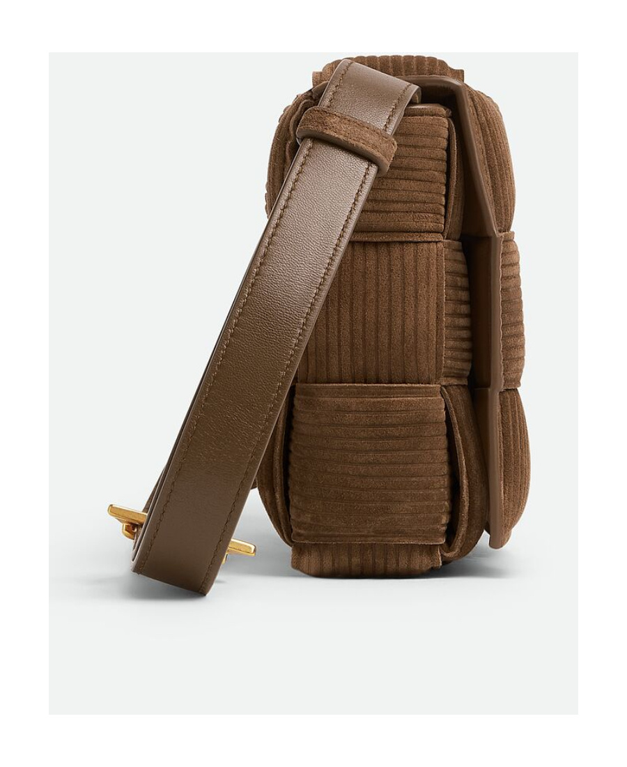 Bottega Veneta Cassette Shoulder Bag In Brown