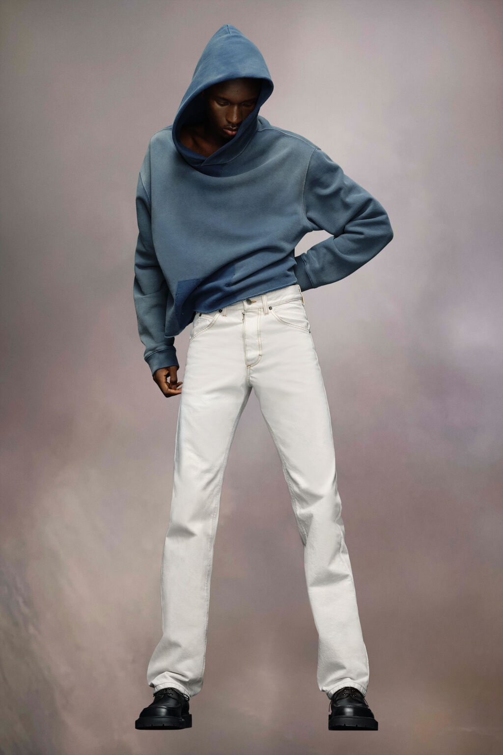 Maison Margiela Straight-leg Mid-rise Jeans In White