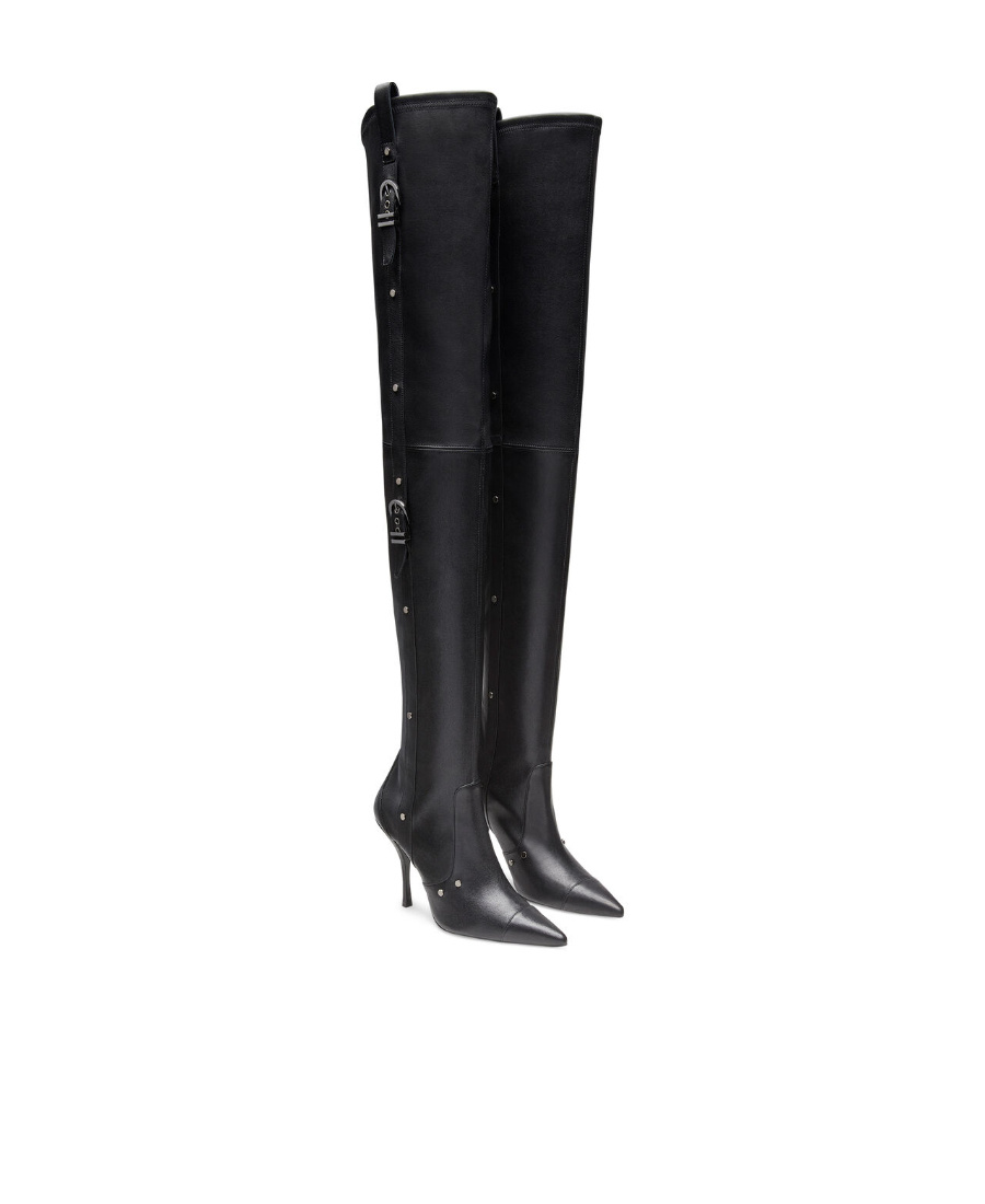Stuart Weitzman Pointed-toe Pump Boots