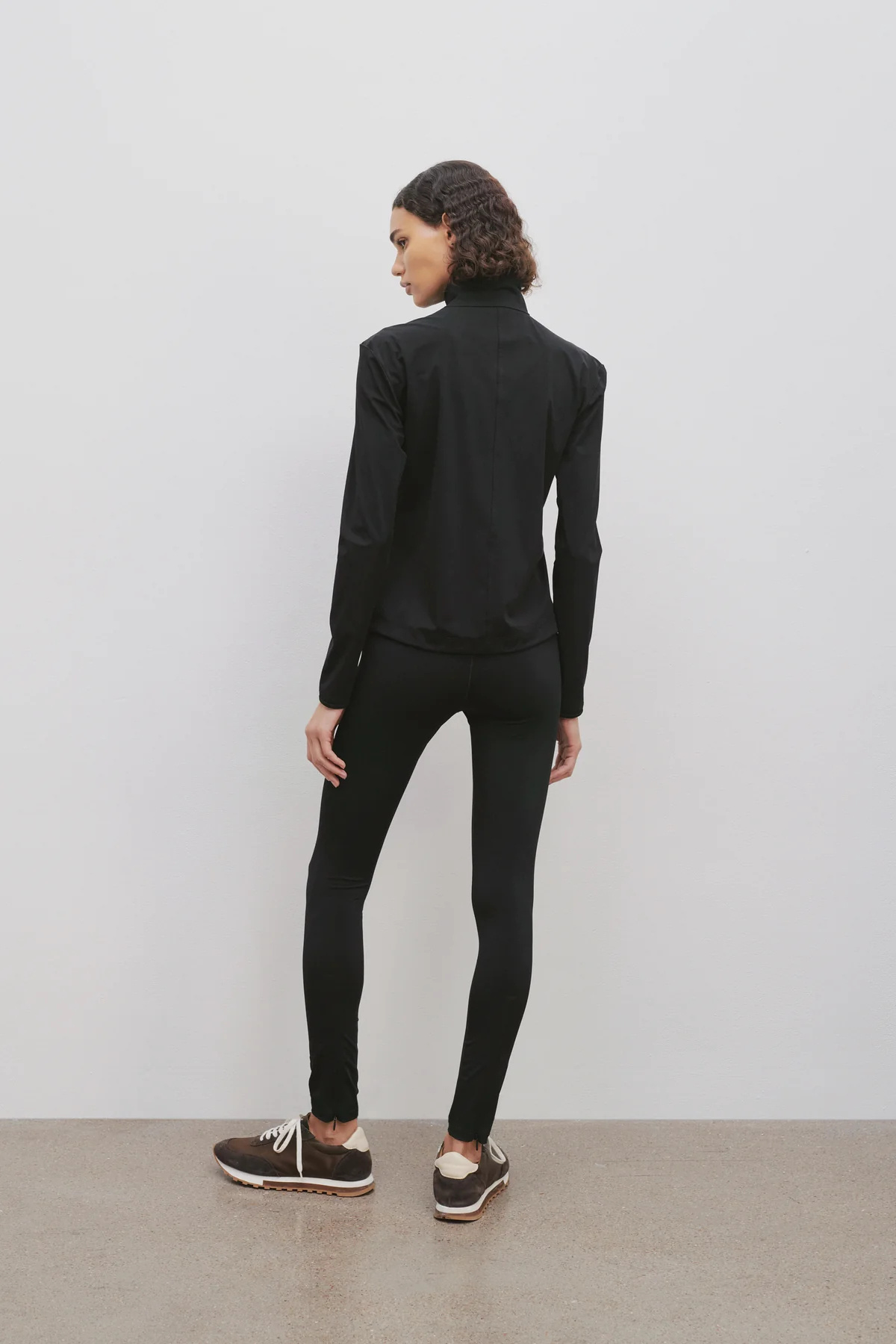 The Row Wear Leggings On The Middle Waist In Black