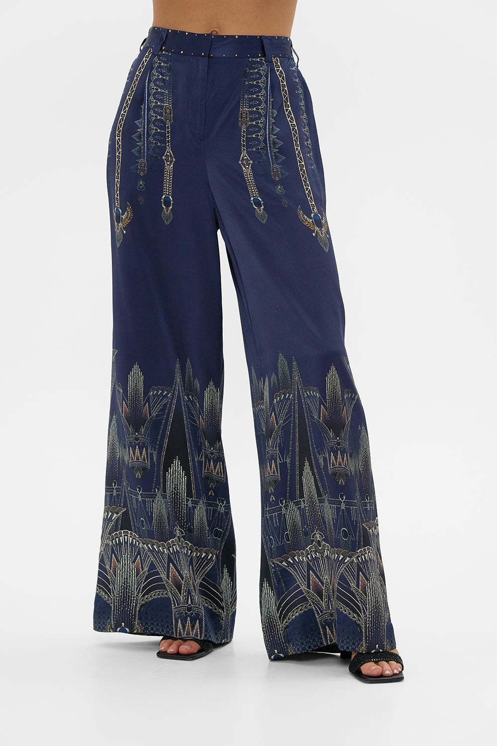Camilla Wide Leg Waisted Pant The Egypt Effect