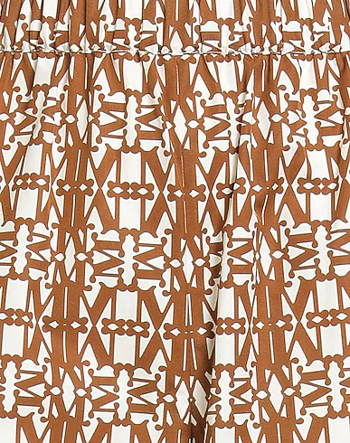 Max Mara Printed Bermuda Shorts In Brown