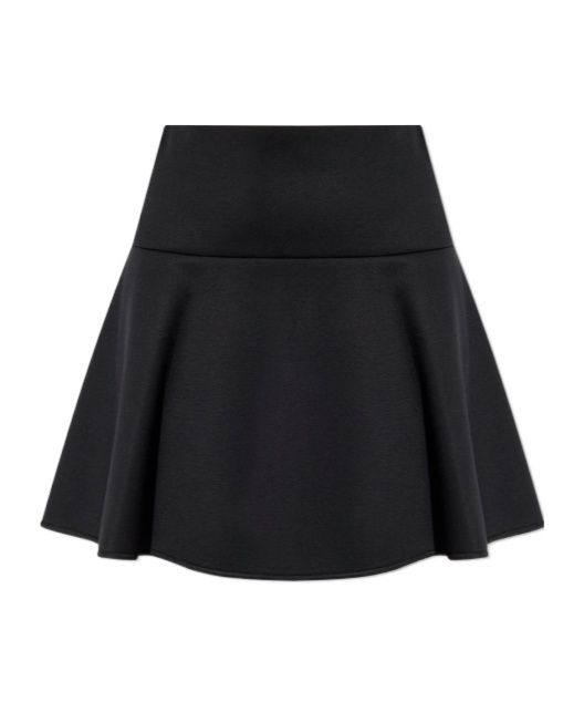 Moncler Neoprene Mini Skirt In Black