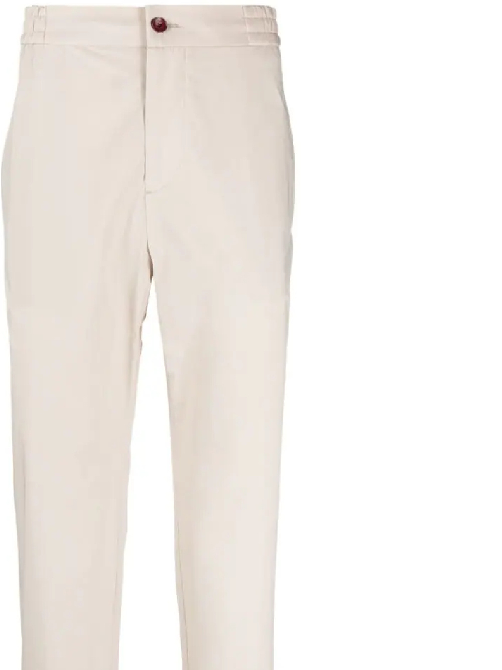 Etro Tailored Jogger Pants With Button Accents In Pink