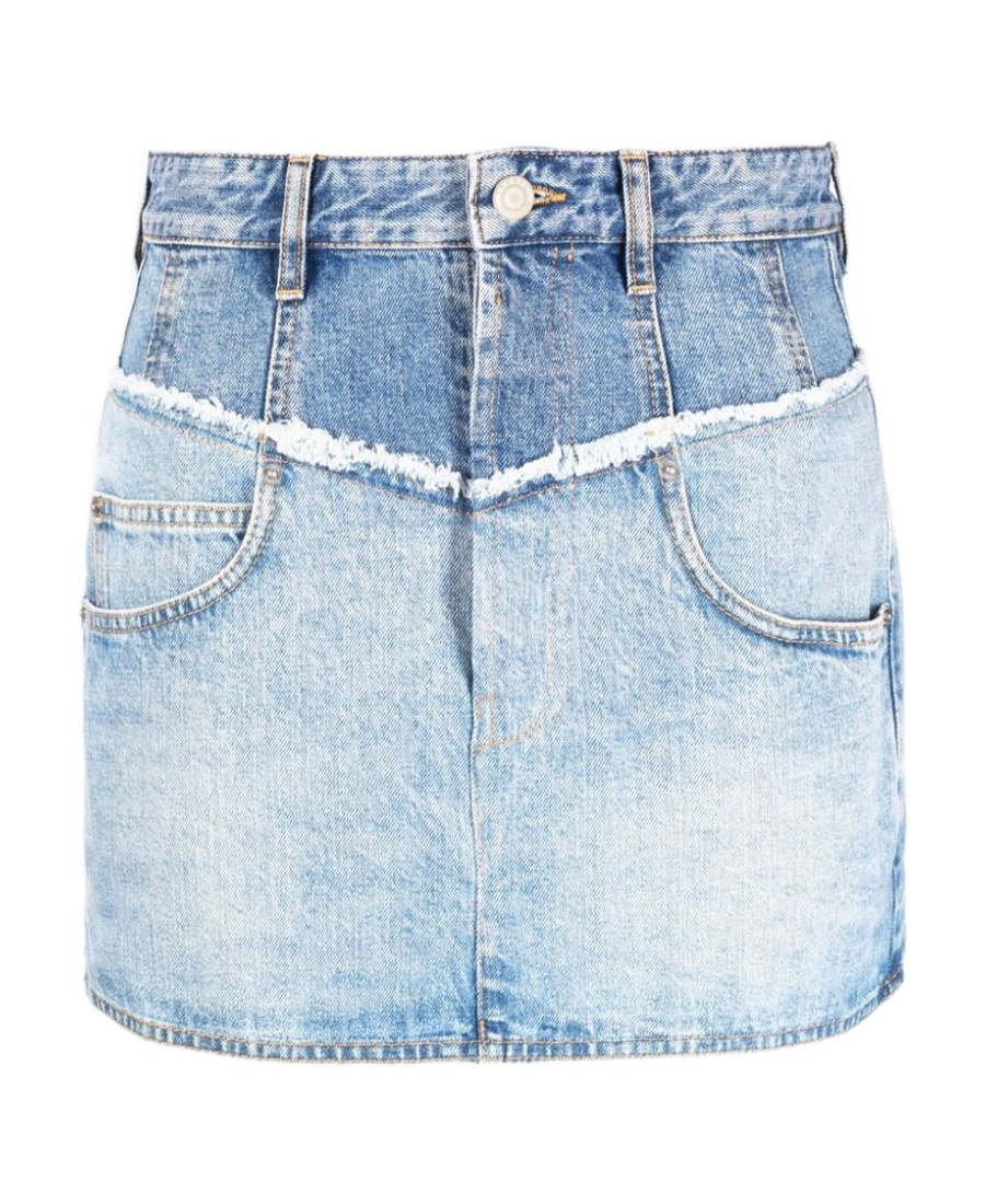 Isabel Marant Multi-pocket Skirt In White