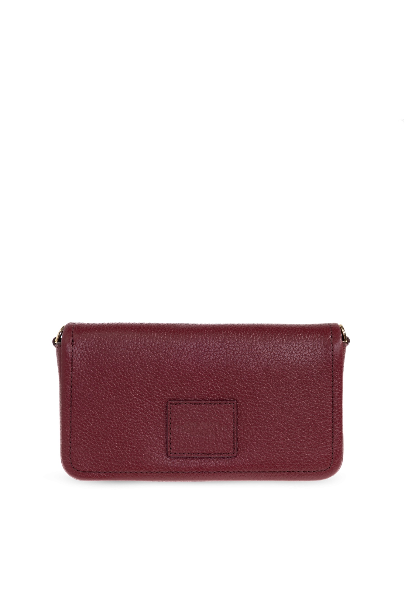 Marc Jacobs Flap Shoulder Bag In Burgundy