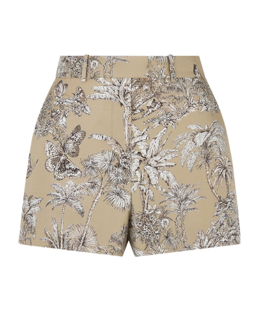 Dior Iviera Shorts In Brown