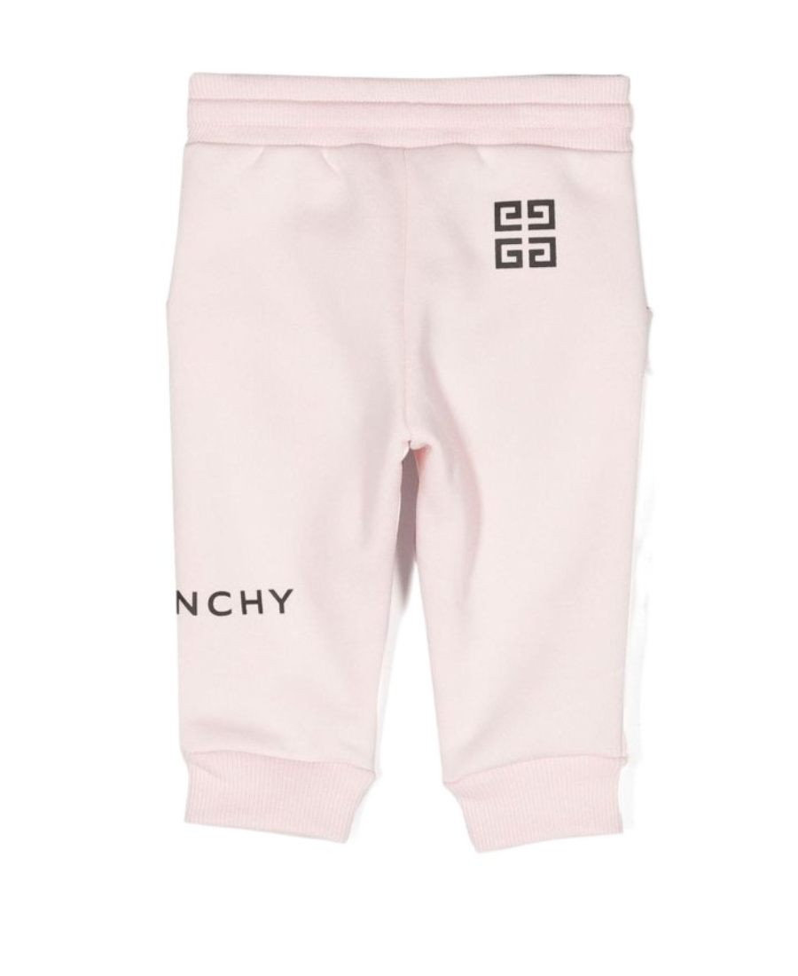 Givenchy Logo-print Detail Track Pants In Pink