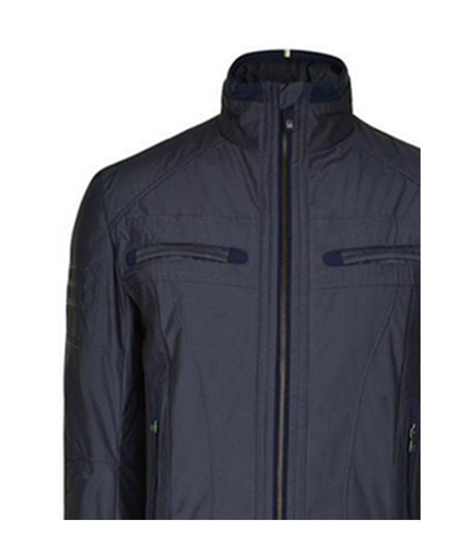 Hugo Boss Long-sleeved Casual Jacket In Black